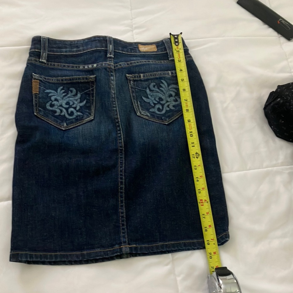Paige denim premium mini skirt